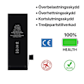 Pikkukuva 3 / 4: iPhone 5S Batteri Hög Kvalité musta