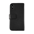 Pikkukuva 1 / 6: iPhone X/XS Plånboksfodral Läder Rvelon - Svart Black