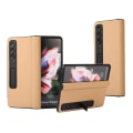 Pikkukuva 4 / 4: Samsung Galaxy Z Fold3 Mobilskal Fodral Läder - Brun Brown