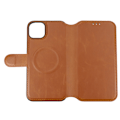 Pikkukuva 4 / 9: iPhone 15 Plus Plånboksfodral med Magsafe Rvelon - Brun Brown