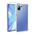Pikkukuva 1 / 4: Stöttåligt Mobilskal Xiaomi 11 Lite/11 Lite 5G NE - Transparent Transparent