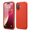 iPhone 16 Mobilskal Silikon Rvelon - Röd Red