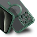 Pikkukuva 2 / 10: Luxury Mobilskal med Magsafe iPhone 15 Pro Max - Militärgrön Dark green