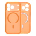 Slankt MagSafe-cover med kamerabeskyttelse til iPhone 17 Pro Max - Orange orange