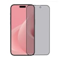 Pikkukuva 4 / 6: Skärmskydd iPhone 15 Plus - Privacy 3D Härdat Glas (miljö)