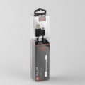 Pikkukuva 2 / 2: G-SP Micro USB -kaapeli, musta 1,8 m musta