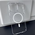 Pikkukuva 5 / 5: iPhone 15 Pro Mobilskal Korrugerad - Transparent Transparent