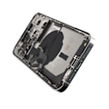 Pikkukuva 6 / 10: iPhone 14 Pro Max Baksida med Komplett Ram - Silver Silver
