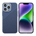 Miniatyrbild 1 av 6: iPhone 15 Pro Max Mobilskal i Kolfiber - Blå/Grå multifärg