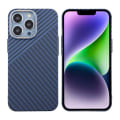Miniatyrbillede 1 af 6: iPhone 15 Pro Max Mobilskal i Kolfiber - Blå/Grå Multicolor