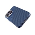 Miniatyrbillede 6 af 7: Kolfiber Skal iPhone 14 Pro - Blå & Grå Multicolor