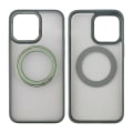 Pikkukuva 1 / 5: iPhone 15 Pro Skal med MagSafe Stativ Rvelon - Grön Green
