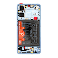 Miniatyrbillede 3 af 5: Huawei P30 (New Version) Skärm med LCD Display och Batteri Original - Breathing Crystal Blue