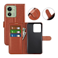 Miniatyrbillede 5 af 5: Motorola Moto Edge 40 Plånboksfodral med Stativ - Brun Brown
