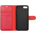 Pikkukuva 2 / 8: iPhone 6/6S Plånboksfodral Magnet Läder med Stativ - Röd Red