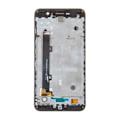 Pikkukuva 3 / 3: Huawei Y6 Pro 2017 LCD Display - Ny, Svart med Ram