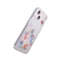 Pikkukuva 4 / 4: iPhone 14 Mobilskal med motiv - Retro Blommor Transparent