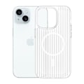 Pikkukuva 1 / 5: iPhone 15 Mobilskal Korrugerad - Transparent Transparent