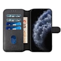 Miniatyrbillede 2 af 6: iPhone 11 Plånboksfodral Magnet Rvelon - Svart Black