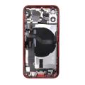 Miniatyrbild 2 av 6: iPhone 12 Mini Baksida med Komplett Ram - Röd Röd
