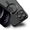 Miniatyrbild 2 av 5: Luxury Mobilskal med Magsafe iPhone 12 Pro Max - Svart Svart