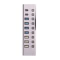 Miniatyrbillede 1 af 3: USB Multiadapter med 9st USB-A & USB-C uttag (60W)