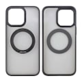 Miniatyrbillede 1 af 5: iPhone 15 Pro Max Skal med MagSafe Stativ Rvelon - Svart Black