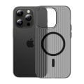 Miniatyrbillede 1 af 5: iPhone 15 Pro Mobilskal Korrugerad - Svart Black