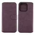 iPhone 15 Pro Plånboksfodral Magnet Rvelon - Lila Purple