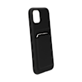 Pikkukuva 3 / 4: iPhone 11 Silikonskal med Korthållare - Svart Black