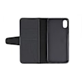 Pikkukuva 6 / 10: iPhone XS Max Plånboksfodral Stativ och extra Kortfack G-SP -  Svart Black