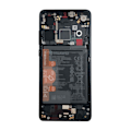Pikkukuva 3 / 3: Huawei P30 Skärm med LCD Display och Batteri Original - Svart Black
