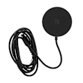 Miniatyrbillede 1 af 3: Rvelon Trådlös MagSafe Laddare med Stativ Qi2 15W USB-C - Grå Black
