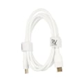Miniatyrbillede 1 af 3: USB C till USB C Kabel Rvleon - 1 Meter Vit White