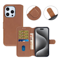 Pikkukuva 7 / 7: iPhone 16 Pro Max Plånboksfodral Magnet Rvelon - Brun Brown