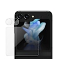 Pikkukuva 1 / 5: Samsung Galaxy Z Flip 5 Kameraskydd Härdat Glas - Transparent Transparent