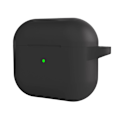 Miniatyrbillede 2 af 3: AirPods 3 Fodral Silikon - Svart Black