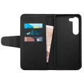 Miniatyrbild 2 av 5: Samsung Galaxy S23 Plus 5G Plånboksfodral Extra Kortfack Rvelon - Svart Svart
