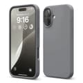 iPhone 16 Mobilskal Silikon Rvelon - Grå grå