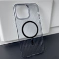Miniatyrbillede 5 af 5: iPhone 13 Pro Mobilskal Korrugerad - Svart Black
