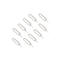 Miniatyrbillede 3 af 3: Simkortsnål 10-pack Silver