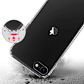 Miniatyrbillede 2 af 4: iPhone 7/8/SE 2020/2022 Stöttåligt Skal Rvelon - Transparent Transparent