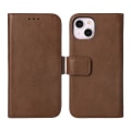 Pikkukuva 1 / 6: iPhone 14 Plånboksfodral Läder Rvelon - Brun Brown