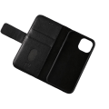 Pikkukuva 3 / 6: iPhone 13 Mini Plånboksfodral Läder Rvelon - Svart Black