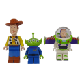 Miniatyrbild 1 av 2: 3st Toy Story Lego figurer - Woody Alien & Buzz Lightyear 852949