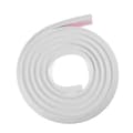 Vannretensjonssystem for hjemmet Silikonterskel Vanndam Selvklebende badekardusj (hvit, 60 cm) A