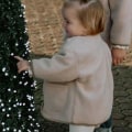 Miniatyrbilde 5 av 7: Varm vinter baby dobbeltsidig fleecejakke, babyklær,