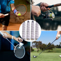 Miniatyrbild 5 av 5: Badminton Tennis Racket Overgrip Bomull Handduk Grepp Anti-Skid
