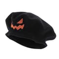 Halloween Partyhatt Svart Ulltyg för Dekoration 1 st A