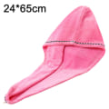 Miniatyrbilde 2 av 5: Hårhåndkle Turban - 2-pakning, myk, absorberende mikrofiber